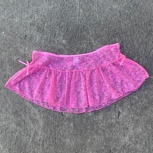 Size xl pink lace